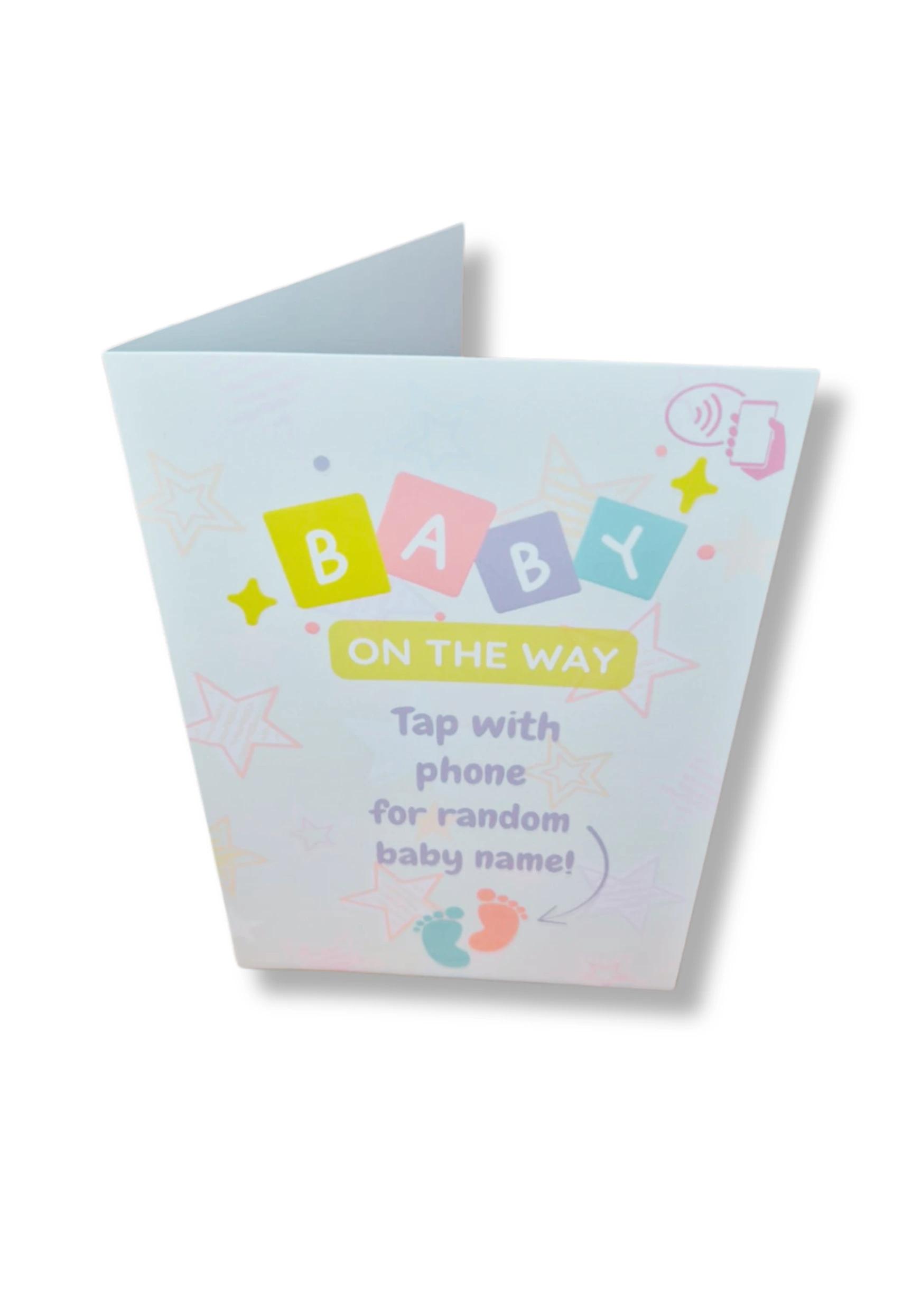 Baby Name Generator New Baby Card - Front View