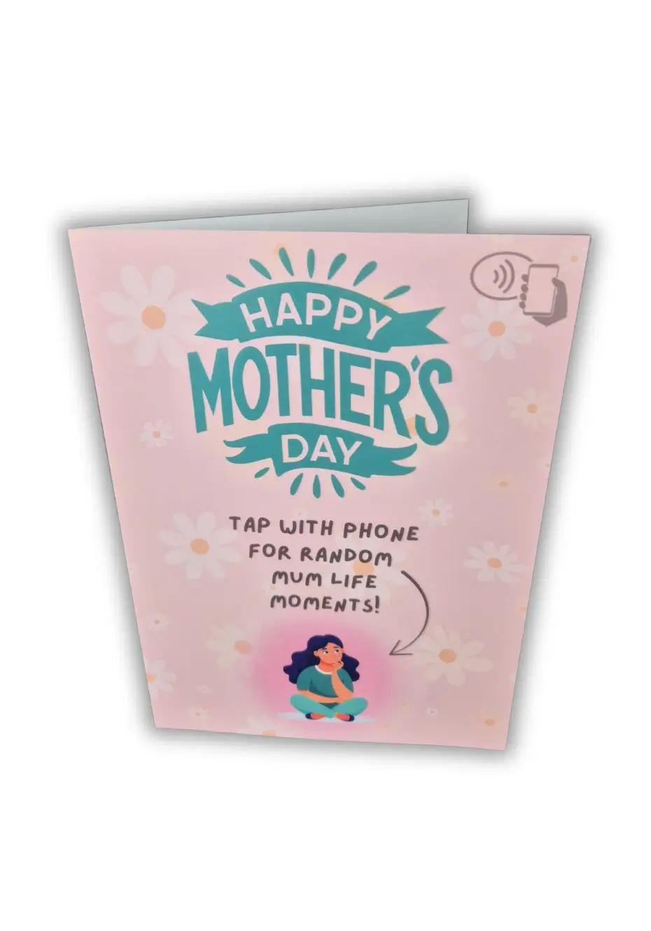 Random Mum Life Moment Generator Mother's Day Card - Front