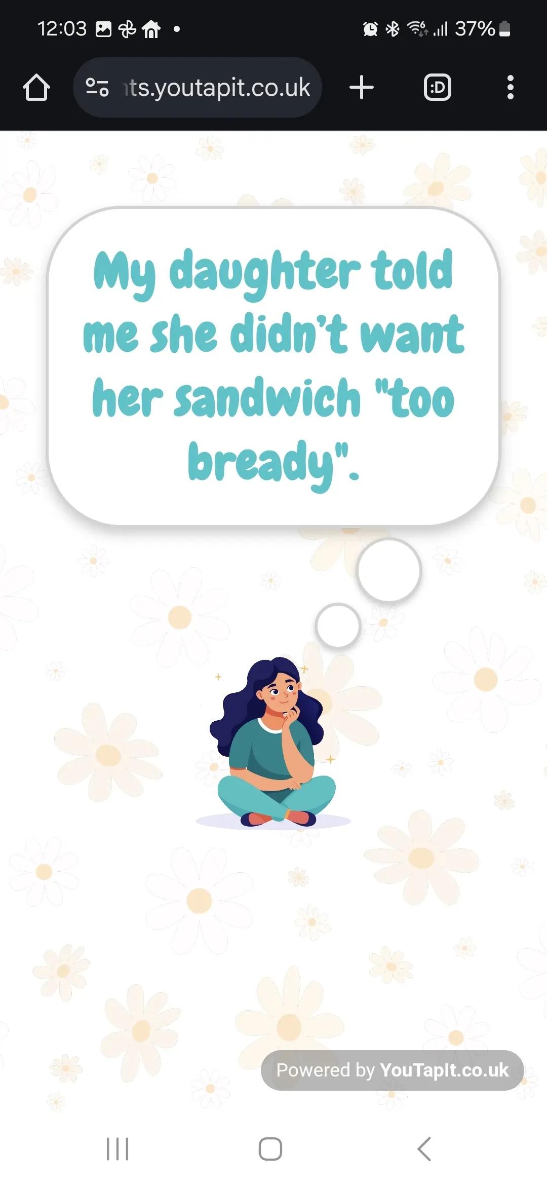 Random Mum Life Moments App - mobile screenshot