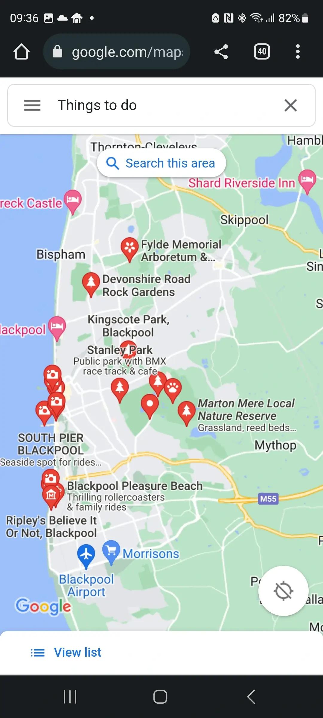 Things To Do On Stand - Mobile Screenshot