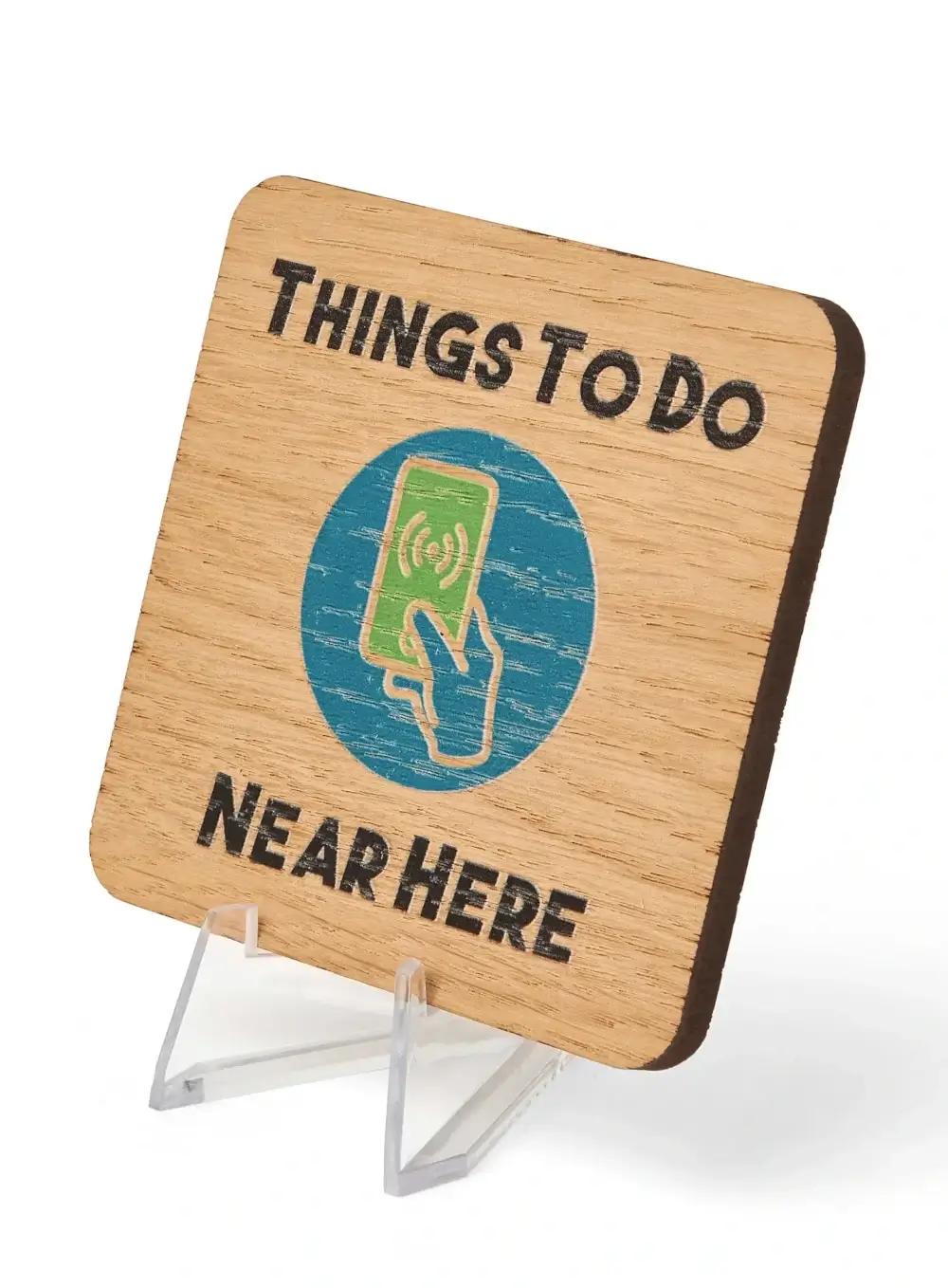 Things To Do Near Here On Stand - Portrait