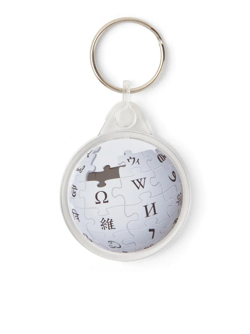 Random Wikipedia Keyring - Tap With Phone For Random Wikipedia Page