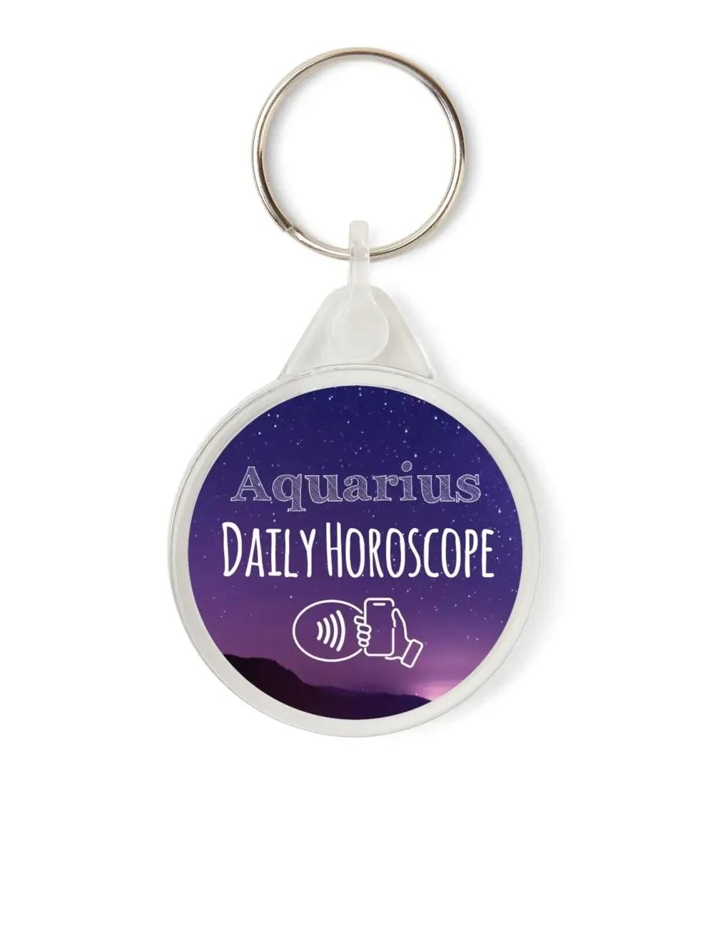Daily Leo Horoscope Generator Keyring