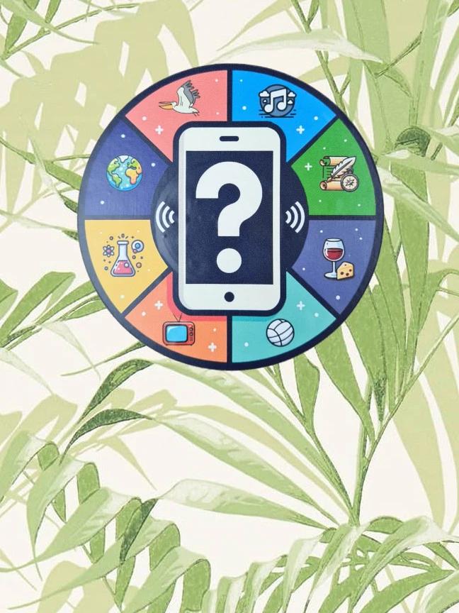 Random Pub Quiz Question Generator Wall Tag