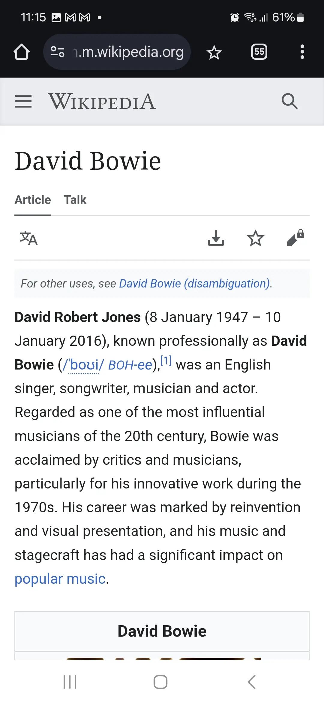 Random Wikipedia Page - Generates Random Wiki Page From Millions Of Articles - mobile screenshot